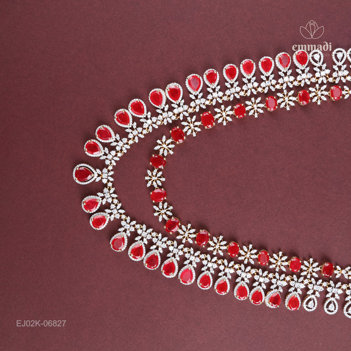 Long Necklace Premium Cz