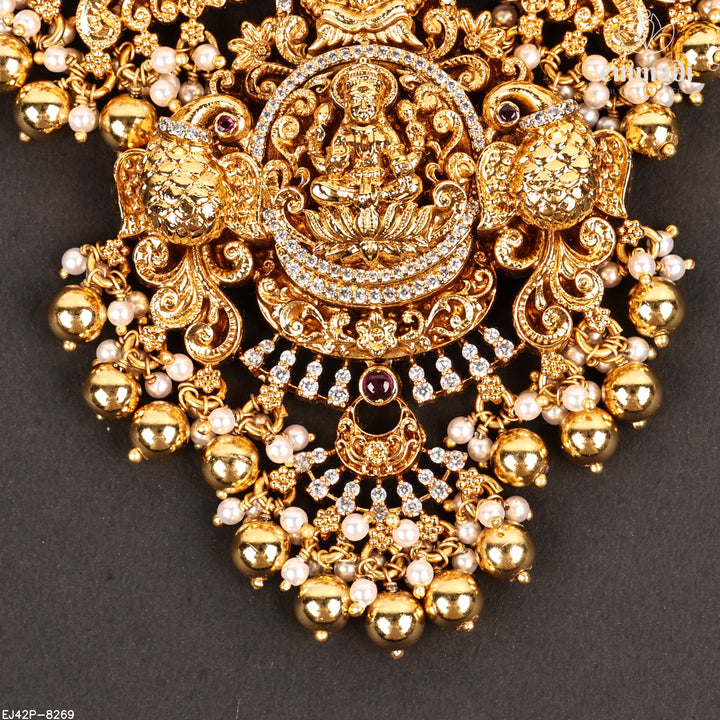 Short Necklace Premium Nakshi