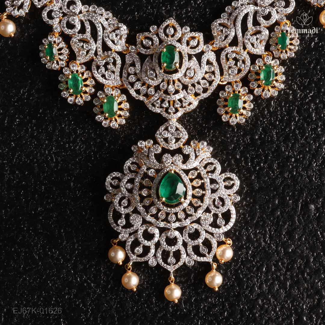 Short Necklace Premium Cz