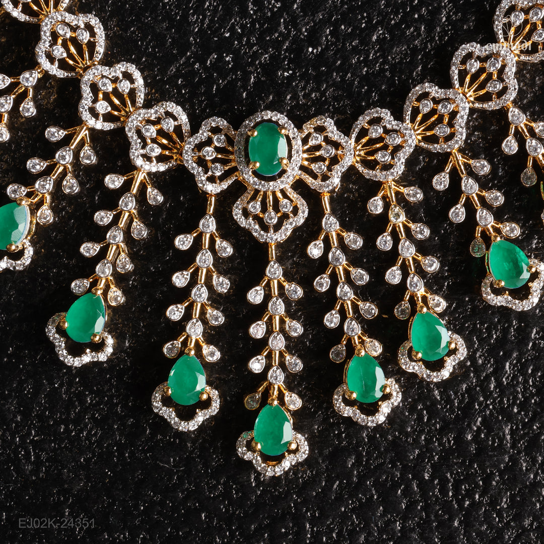 Short Necklace Premium Cz
