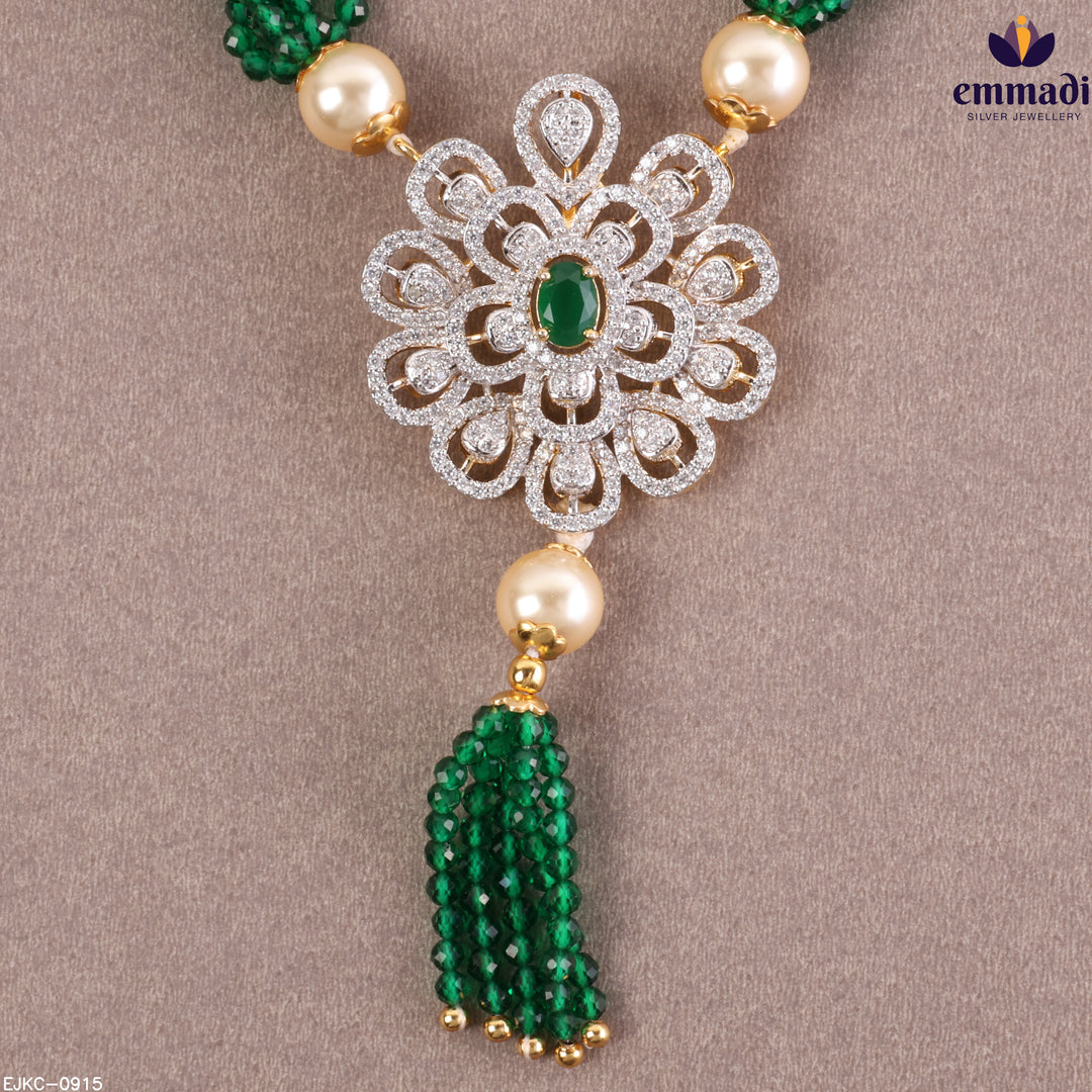 Long Necklace Premium Cz