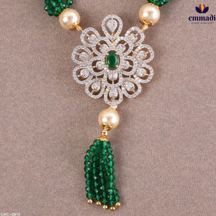 Long Necklace Premium Cz
