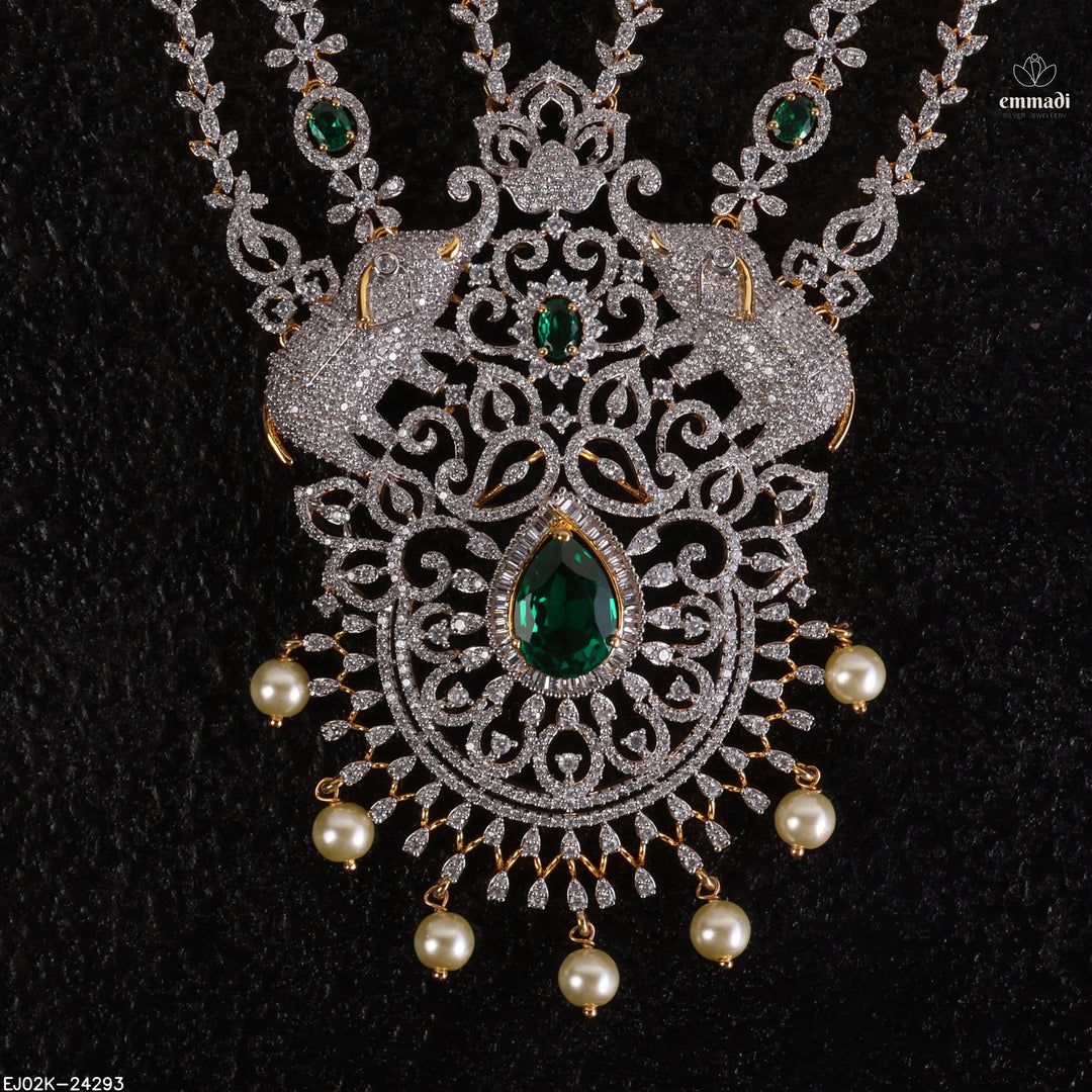 Long Necklace Premium Cz