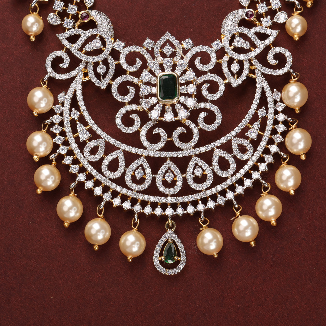 Short Necklace Premium Cz