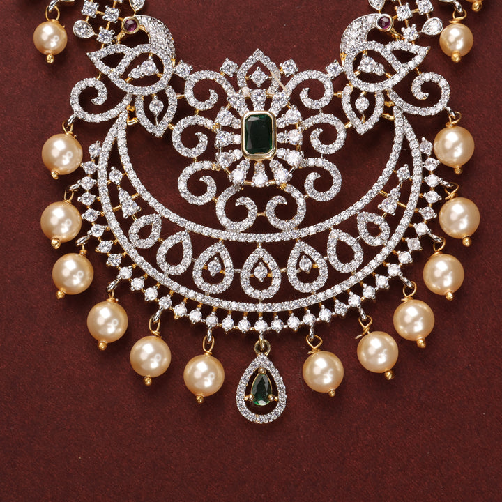 Short Necklace Premium Cz
