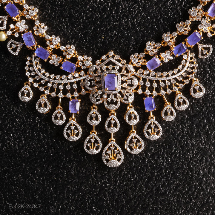 Short Necklace Premium Cz