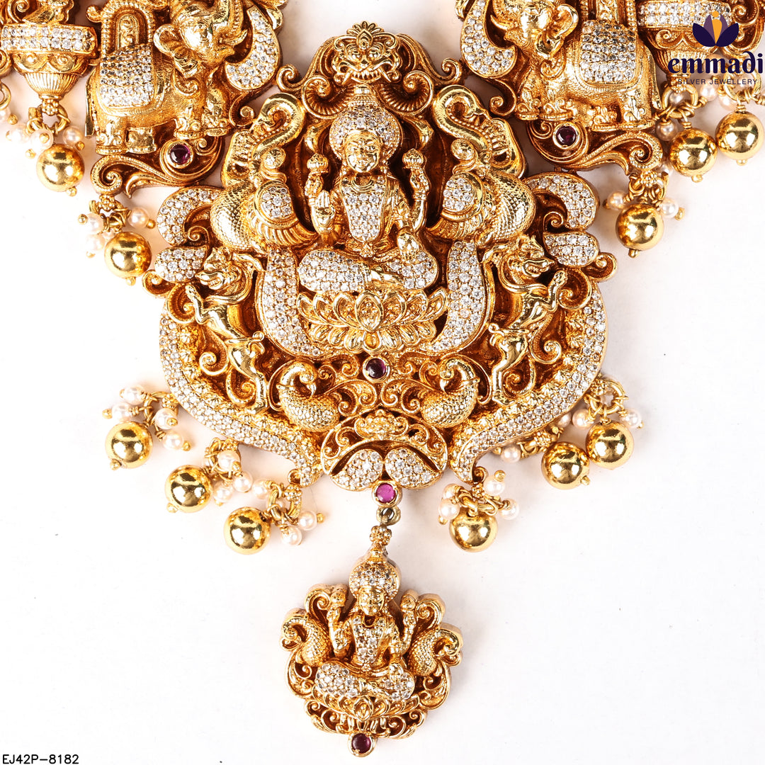 Long Necklace Premium Nakshi