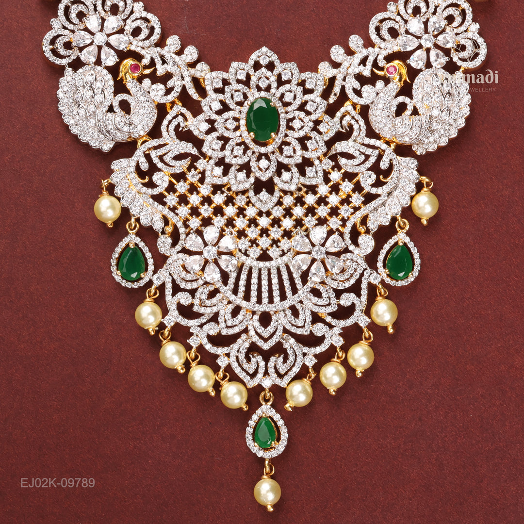 Short Necklace Premium Cz
