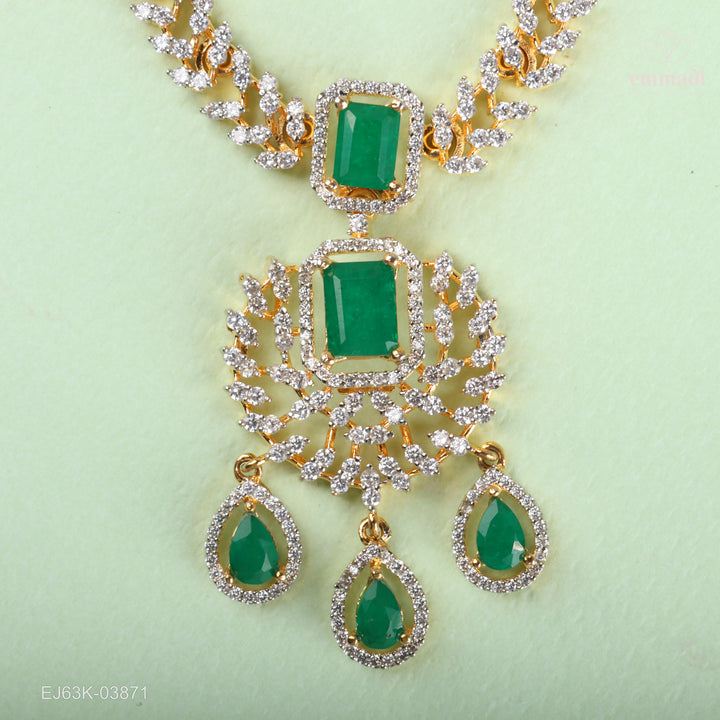 Long Necklace Premium Cz
