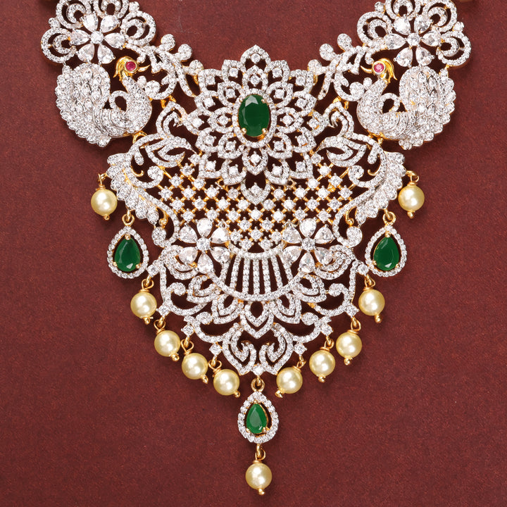 Short Necklace Premium Cz