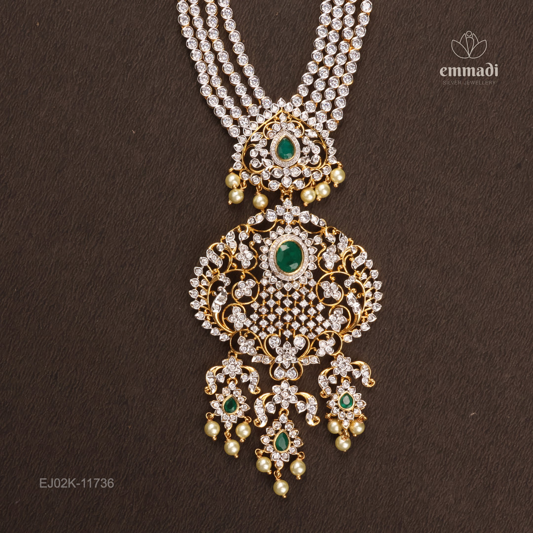 Long Necklace Premium Cz