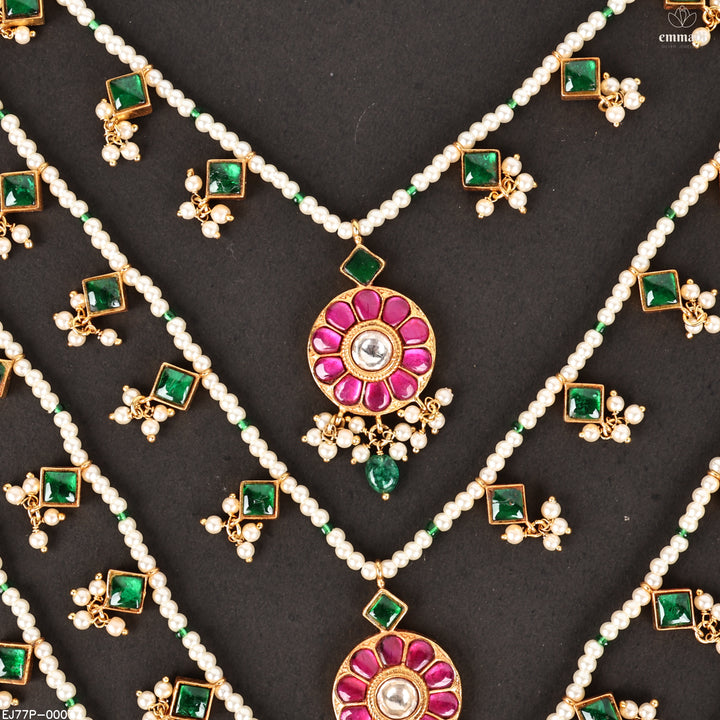 Long Necklace Kundan