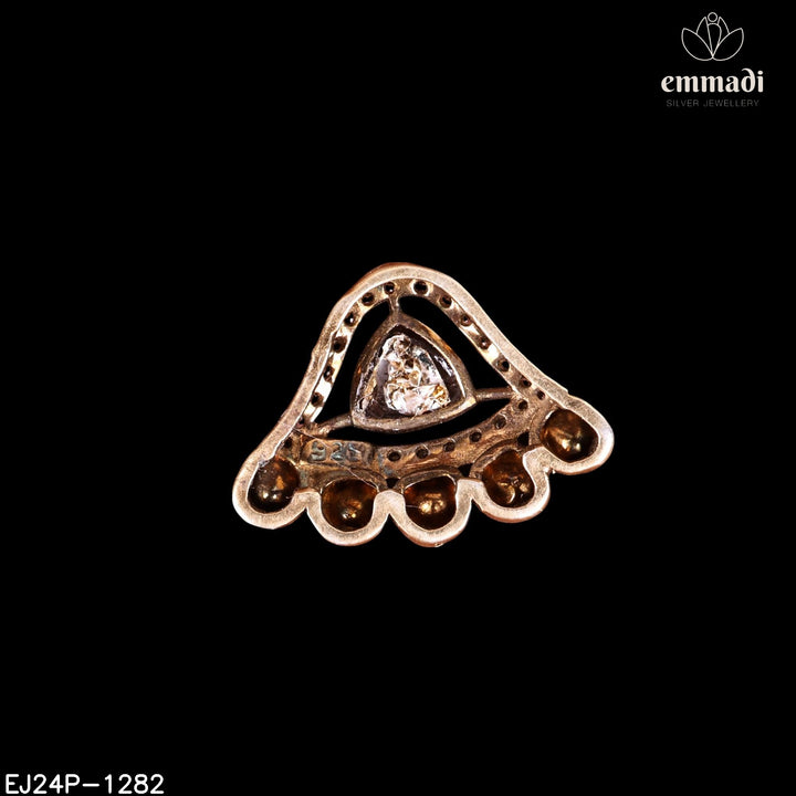 Pendant Brouch Moissanite