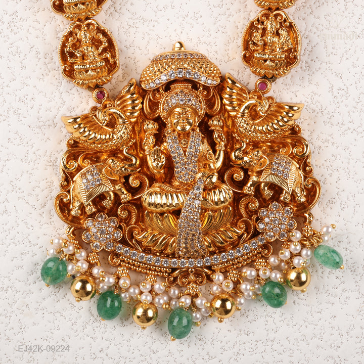 Short Necklace Premium Nakshi