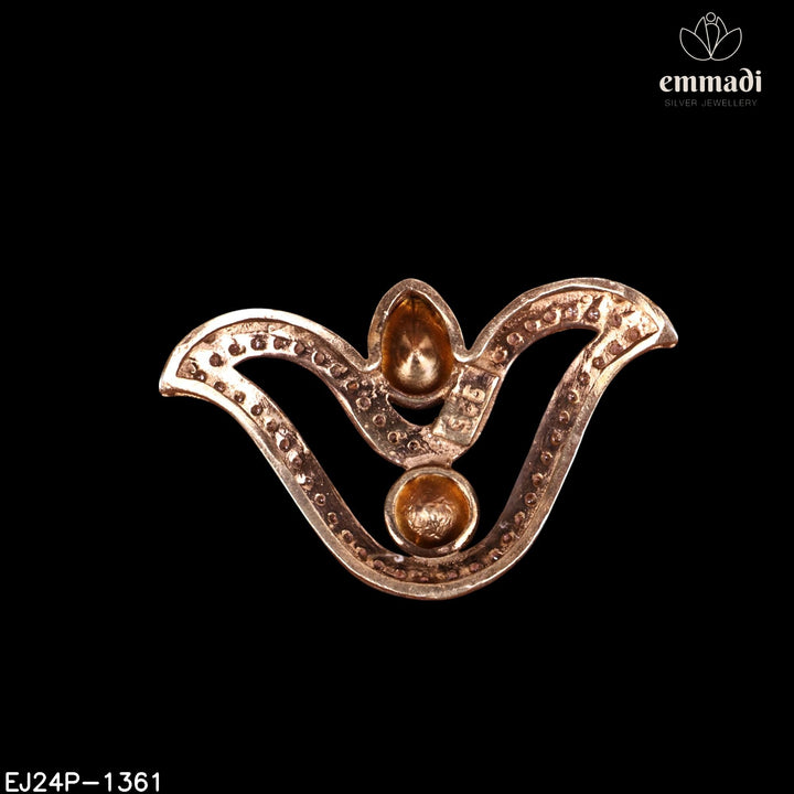 Pendant Brouch Moissanite