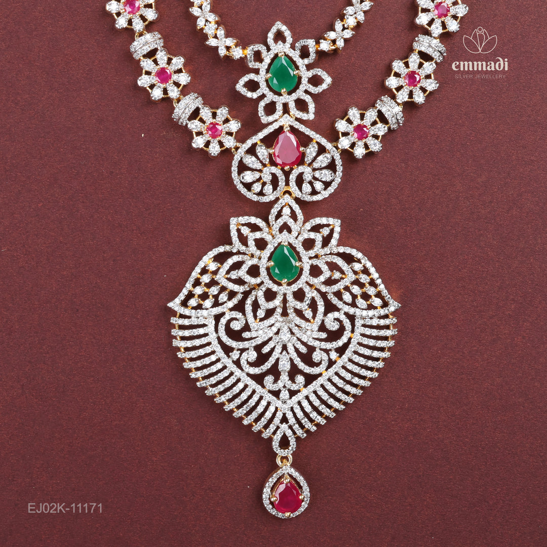 Long Necklace Premium Cz