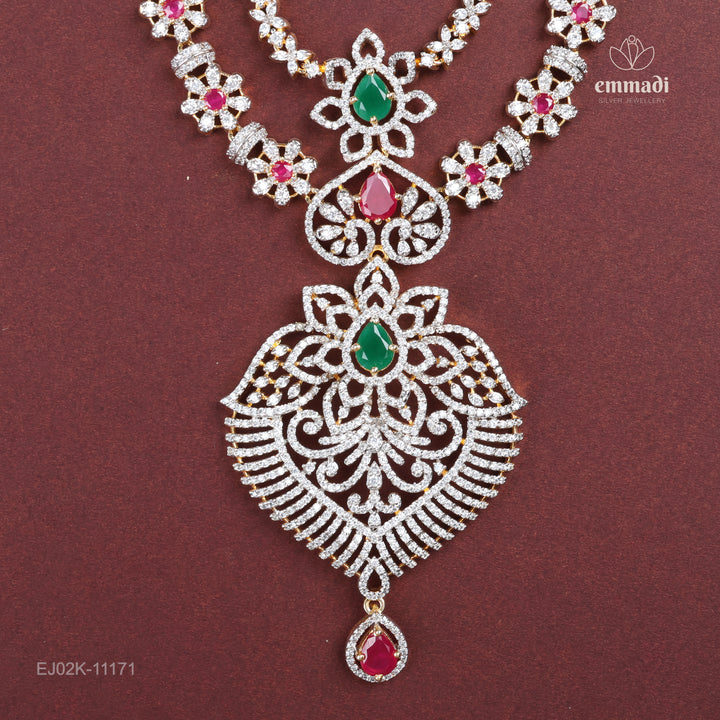 Long Necklace Premium Cz