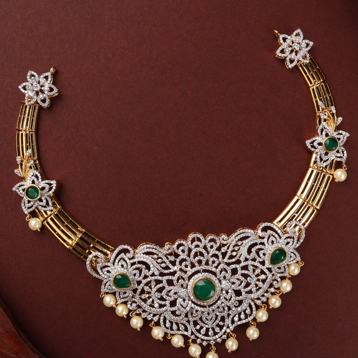 Short Necklace Premium Cz