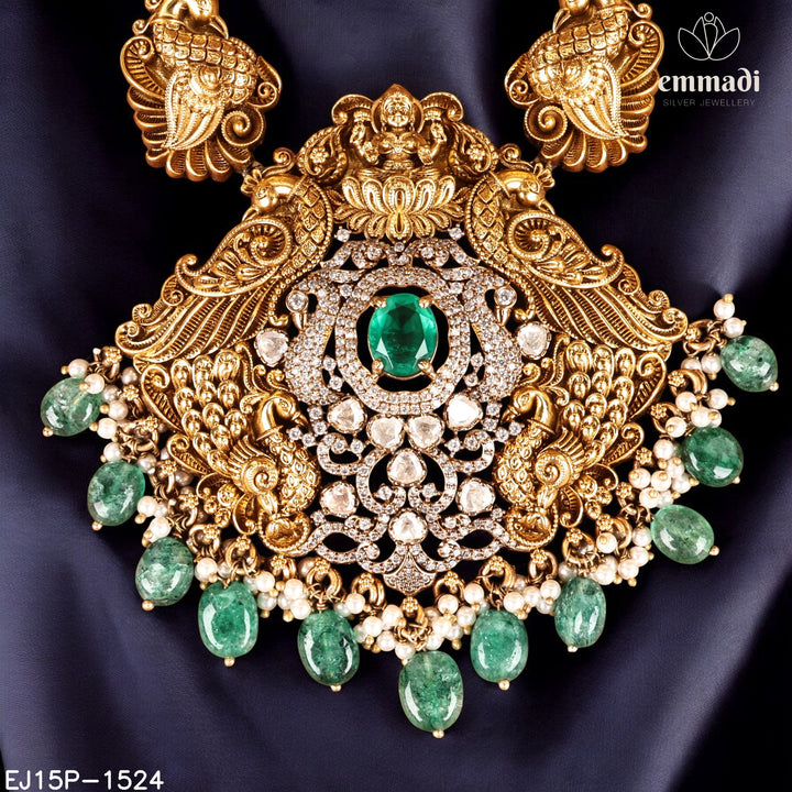 Pendant Moissanite Nakshi