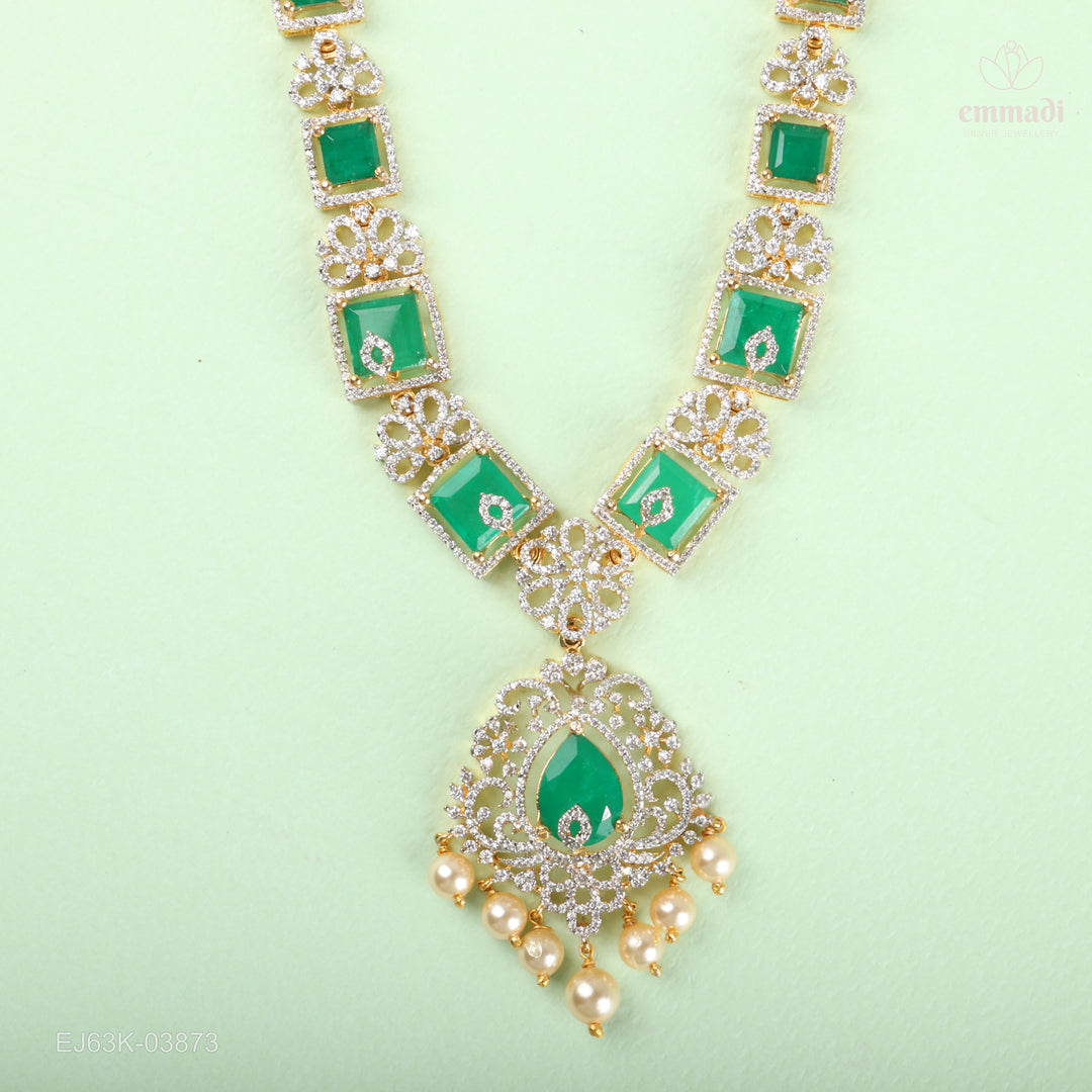 Long Necklace Premium Cz