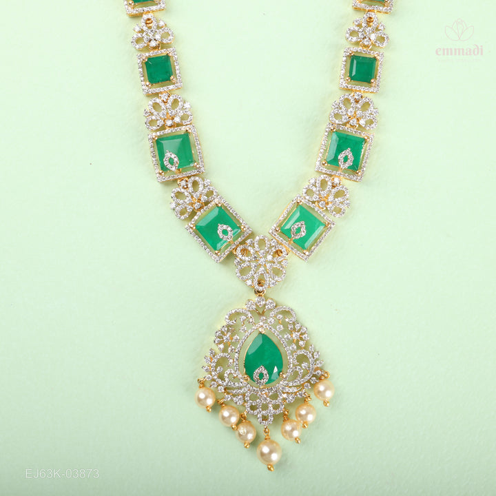 Long Necklace Premium Cz