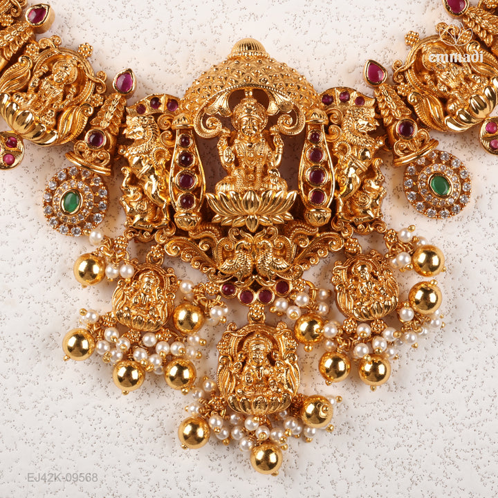 Short Necklace Premium Nakshi