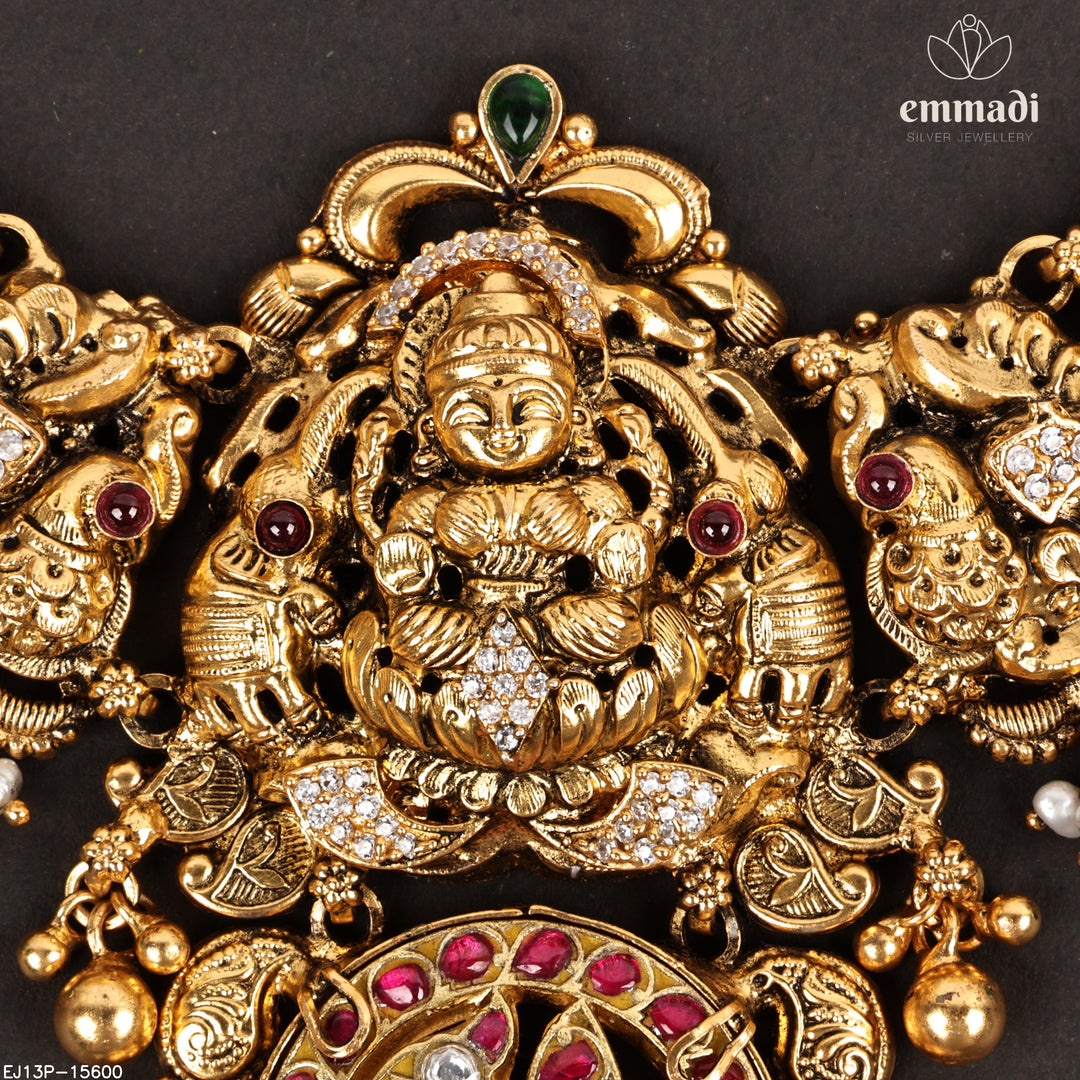 Short Necklace Kundan Nakshi