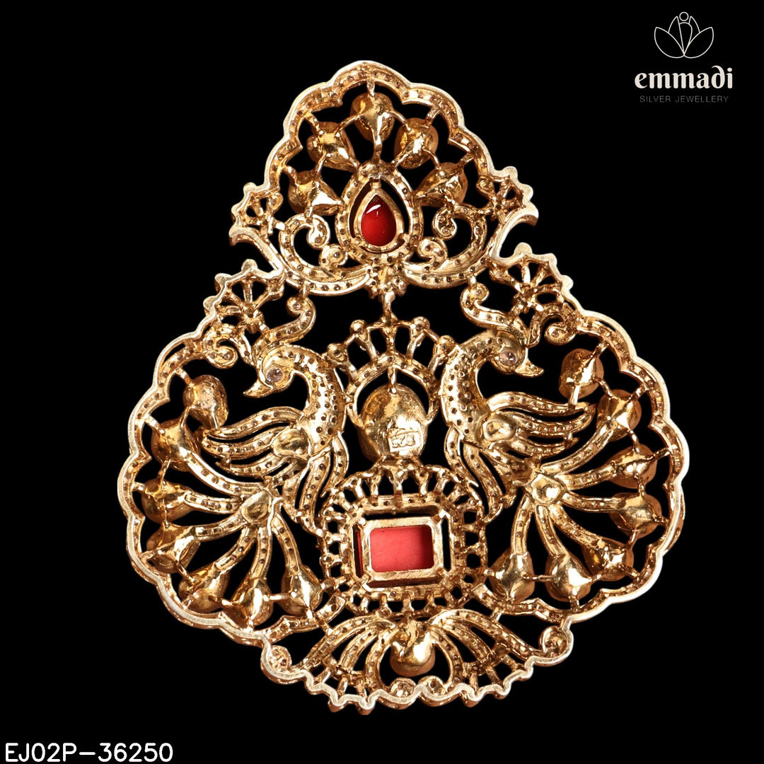 Pendant Brouch Moissanite