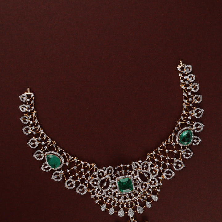 Short Necklace Premium Cz