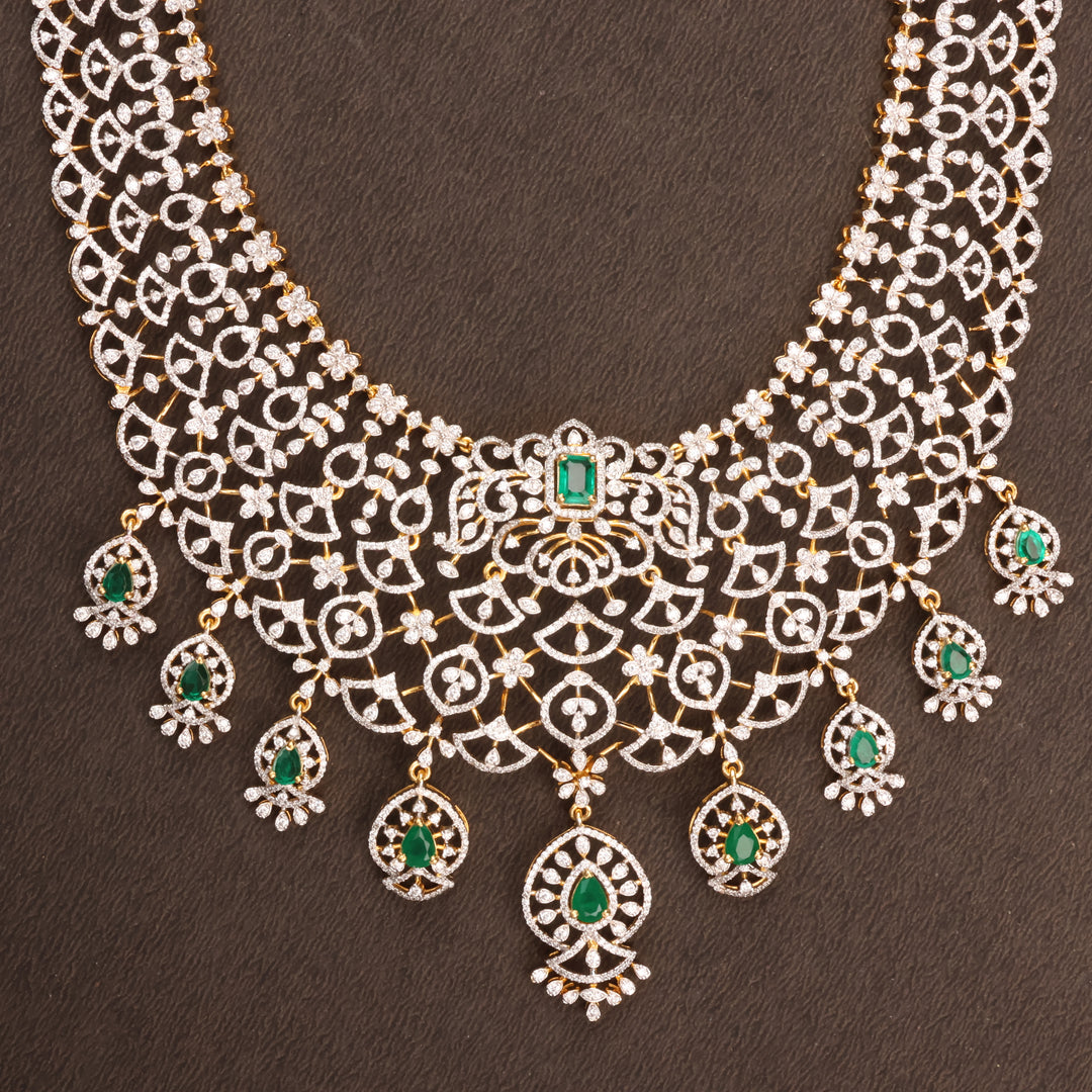 Long Necklace Premium Cz