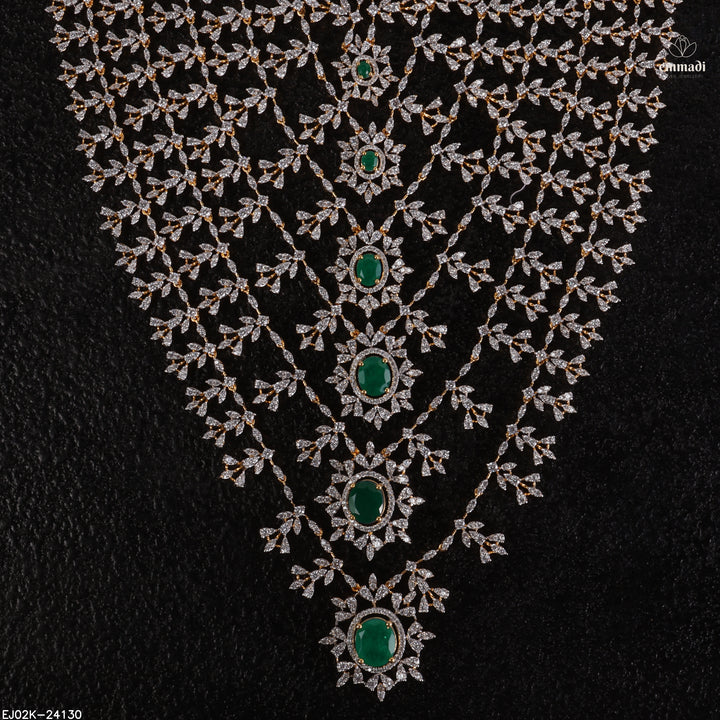 Long Necklace Premium Cz