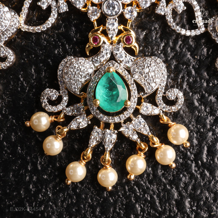 Short Necklace Premium Cz