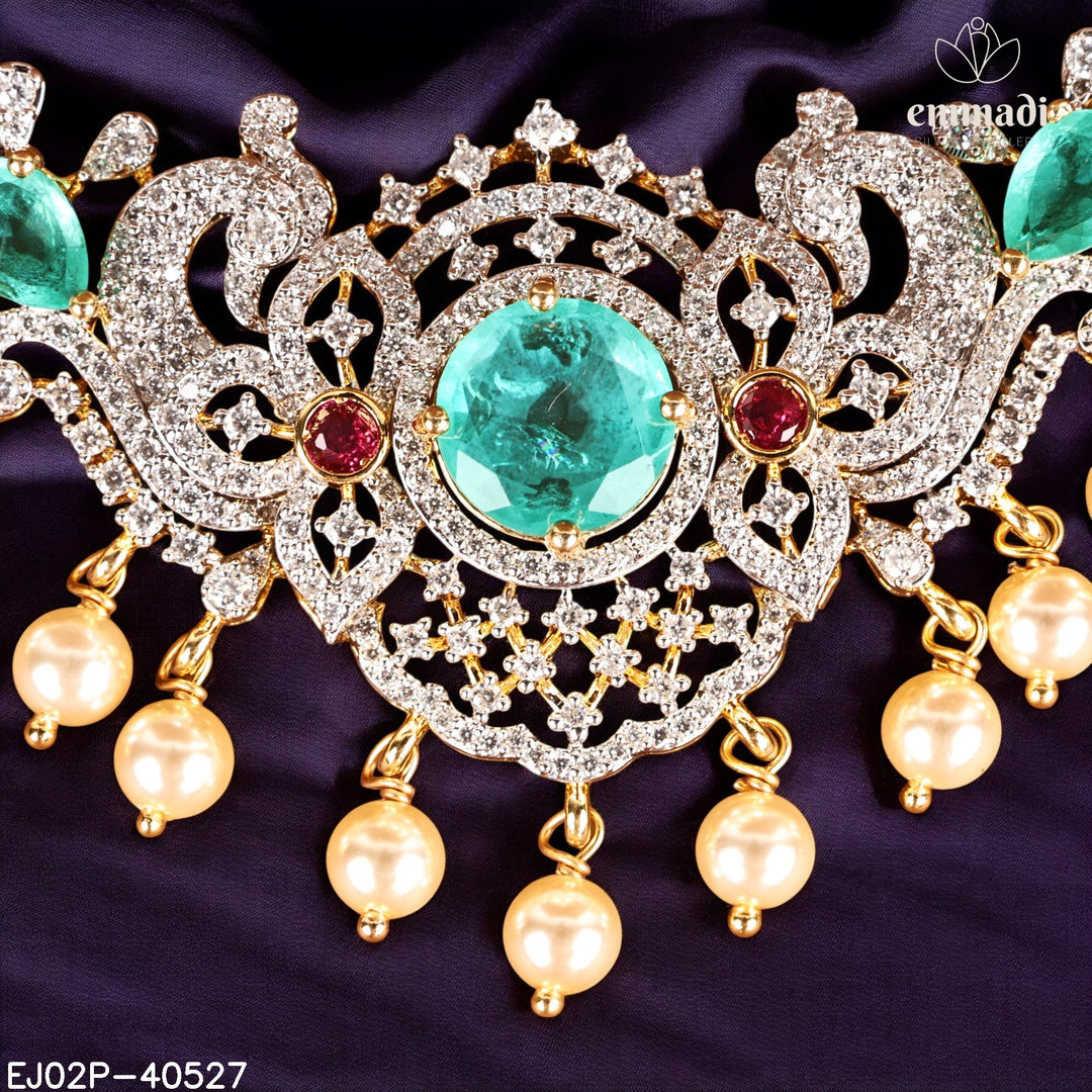 Pendant Brouch Premium Cz