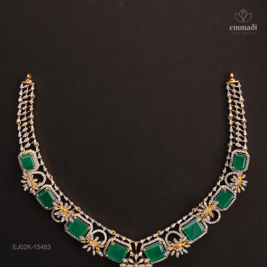 Short Necklace Premium Cz
