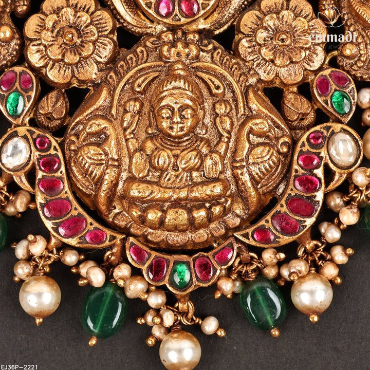 Short Necklace Kundan Nakshi