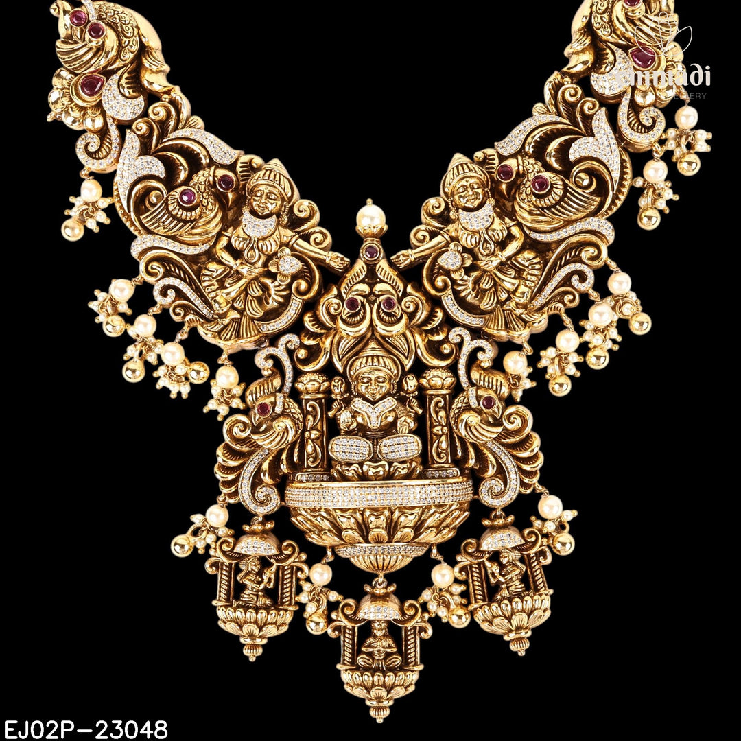 Long Necklace Premium Nakshi