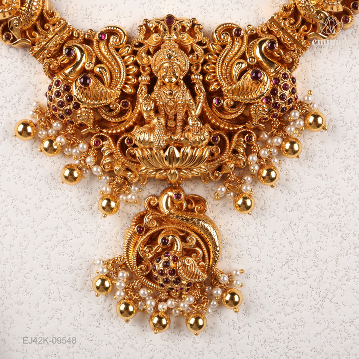Short Necklace Premium Nakshi