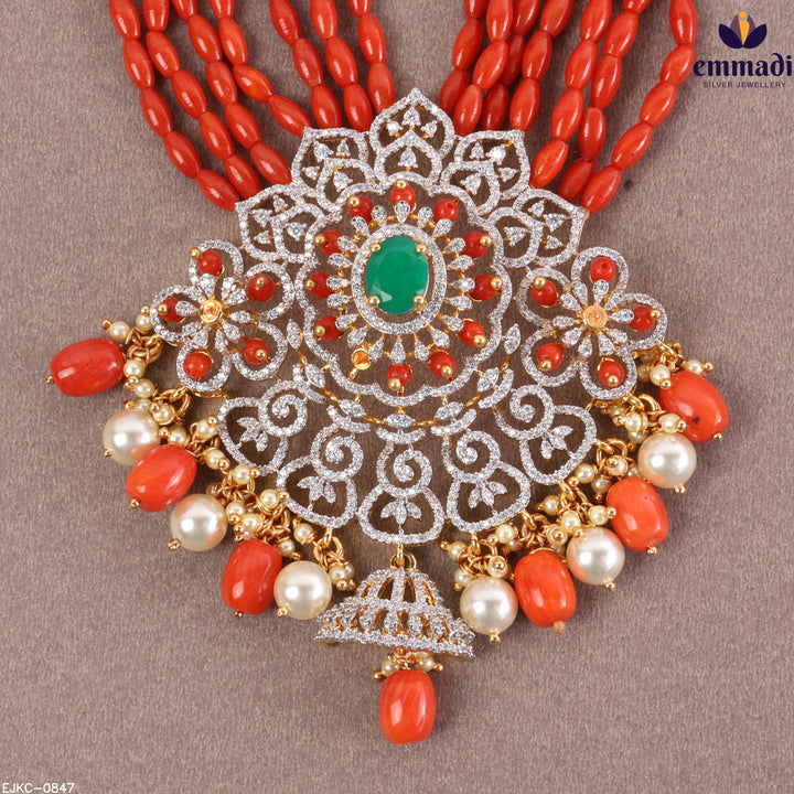 Long Necklace Premium Cz