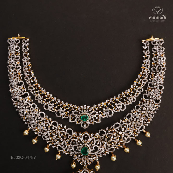 Short Necklace Premium Cz