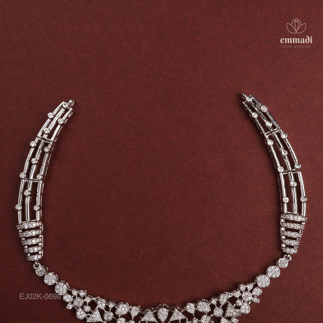 Short Necklace Premium Cz