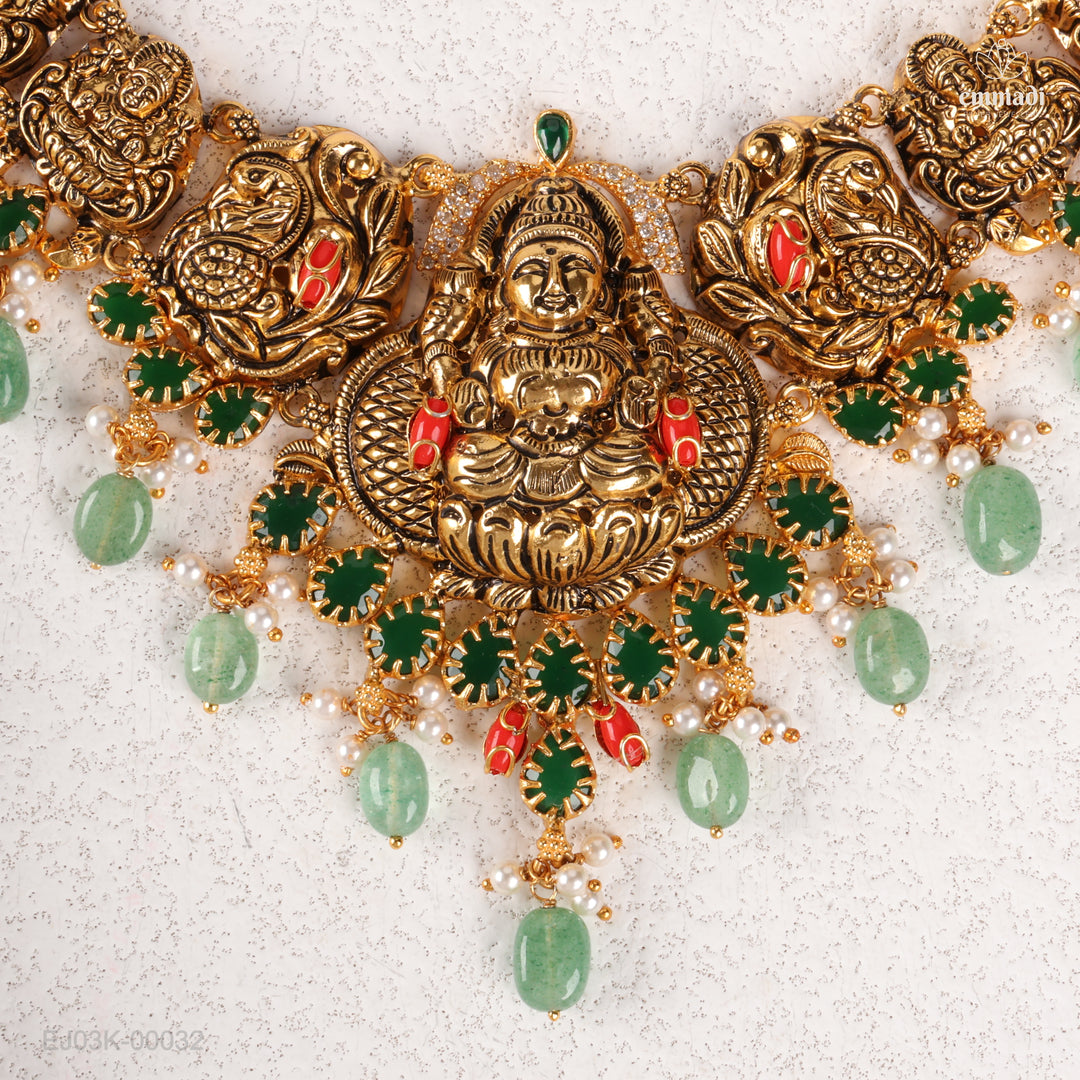 Short Necklace Kundan Nakshi