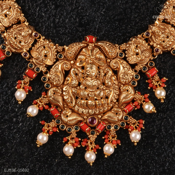 Short Necklace Kundan Nakshi