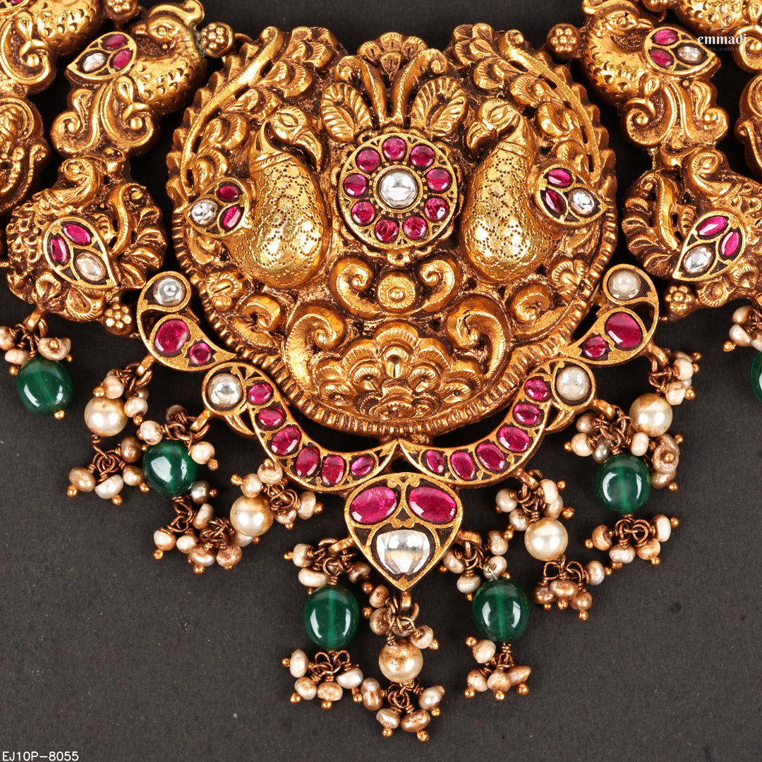 Short Necklace Kundan Nakshi