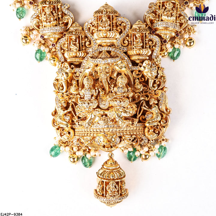 Long Necklace Premium Nakshi