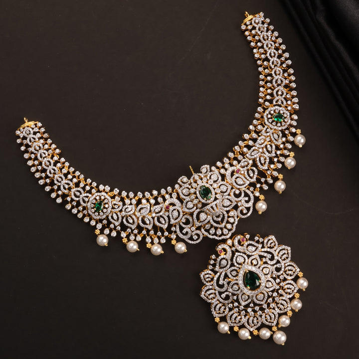 Short Necklace Premium Cz