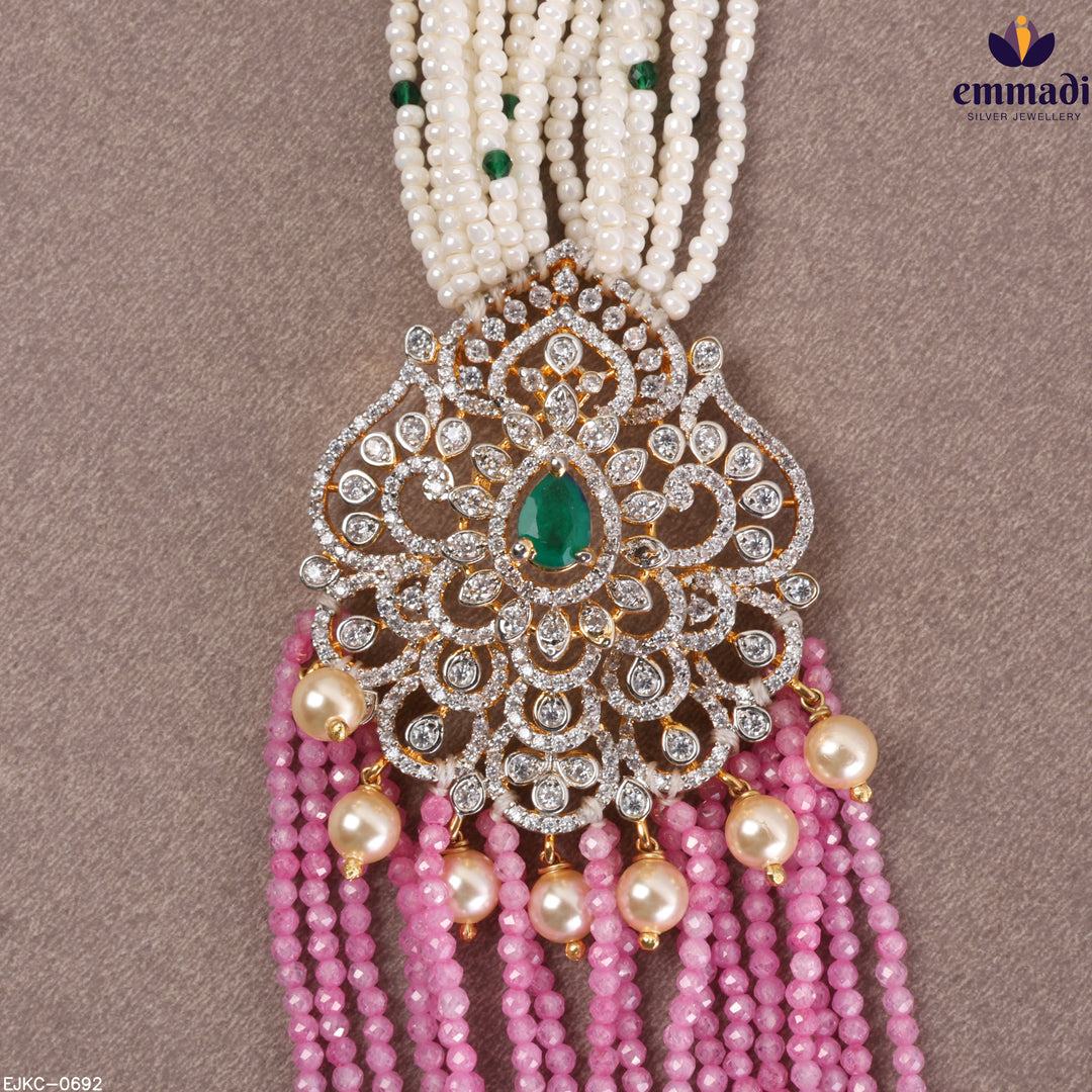 Long Necklace Premium Cz