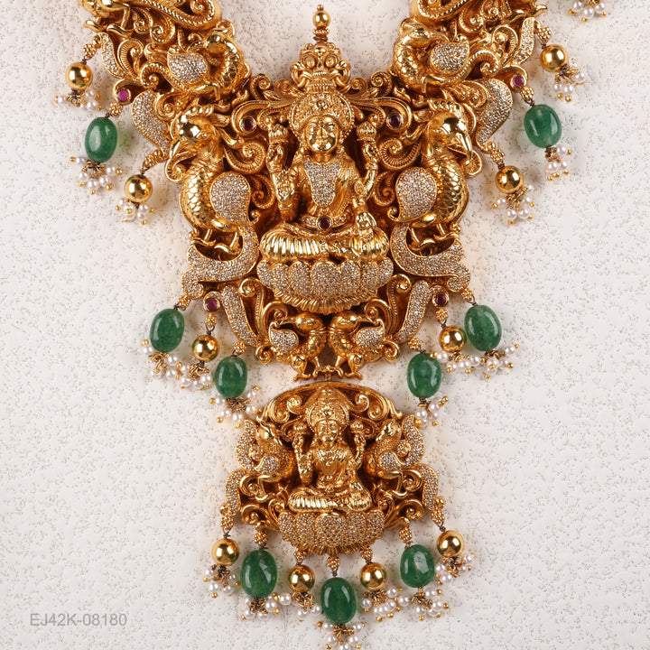 Long Necklace Premium Nakshi