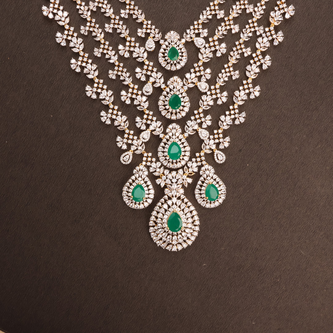 Long Necklace Premium Cz