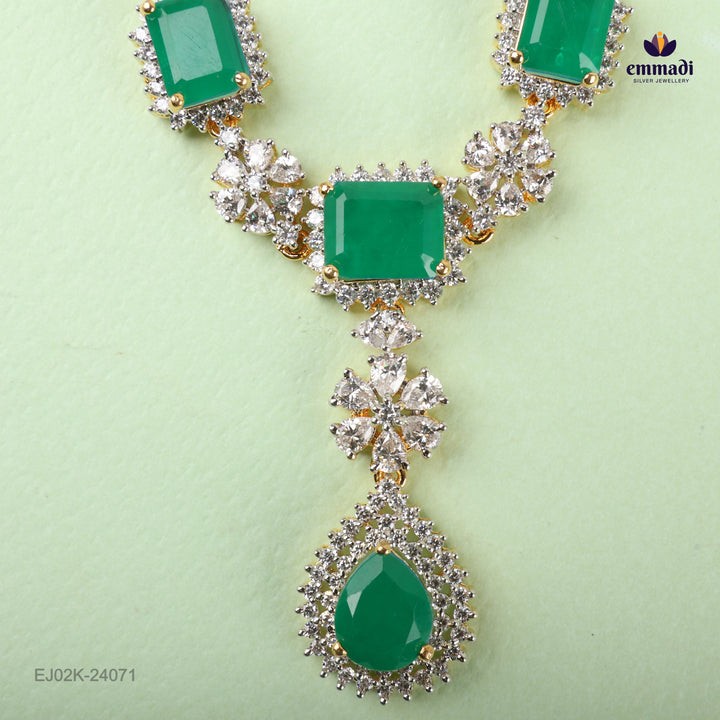 Short Necklace Premium Cz