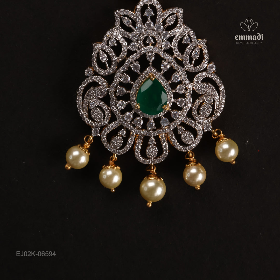 Short Necklace Premium Cz